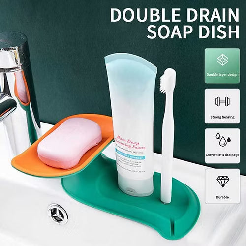Double Swivel Soap Tray