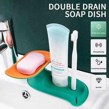 Double Swivel Soap Tray
