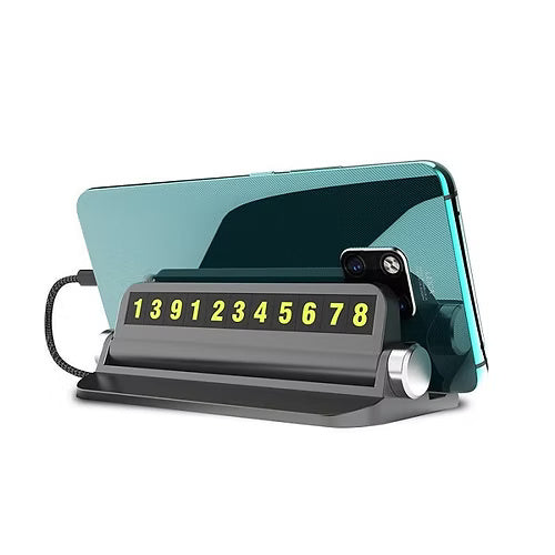 Car Parking No Plate With Mobile Stand (Random Colour)