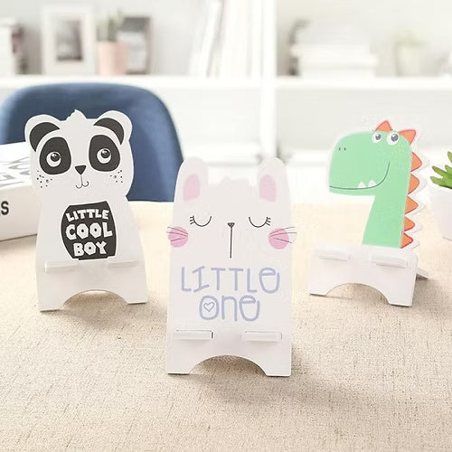 MDF Mobile Cartoon Character Mobile Holder (Random)