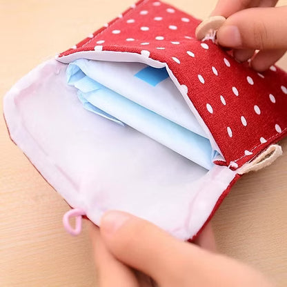 Sanitary Napkin Pouch 4 Pcs Set