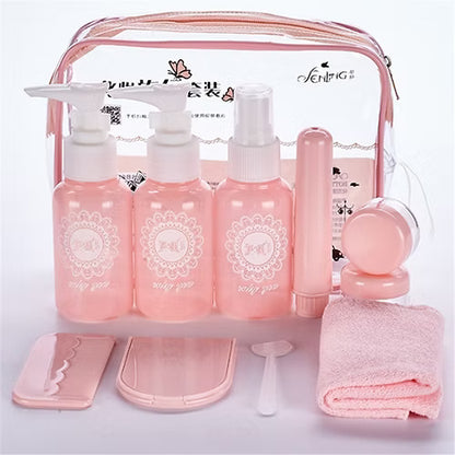 Travel Empty Cosmetic Containers (10 pc Set)