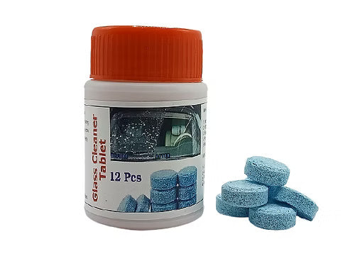 12 Pcs Glass Cleaning Tablet