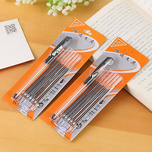 5 Nos Pen Set (5 Pens + 30 Refills)