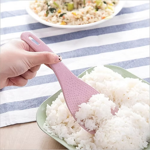 Curved Rice Wheat Straw Shovel (Random Color)