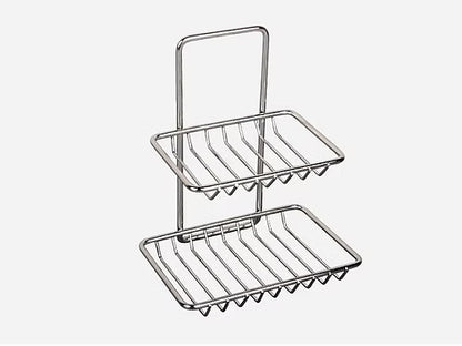 Double Layer Stainless Steel Soap Holder