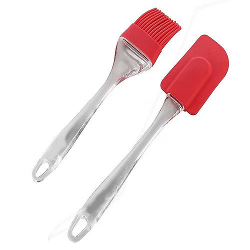 Silicone Spatula and Brush Set (Big)