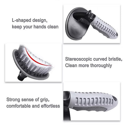 Tyre & Rim Cleaning Brush Set