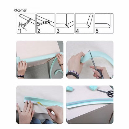 2 mtr Baby Safety Protector Foam (Random Colors)