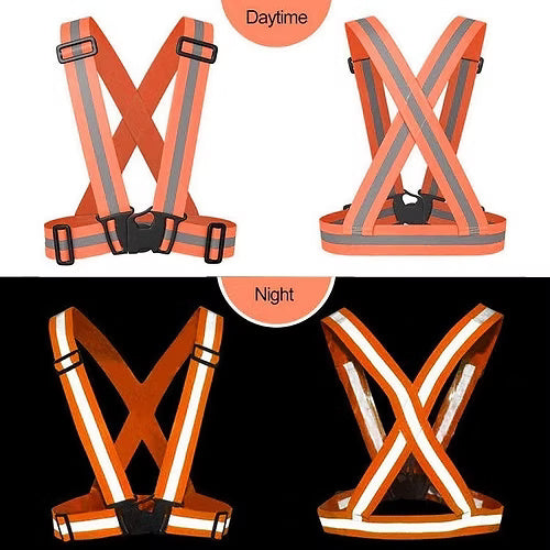 Reflective Vest Adjustable Safety Belt