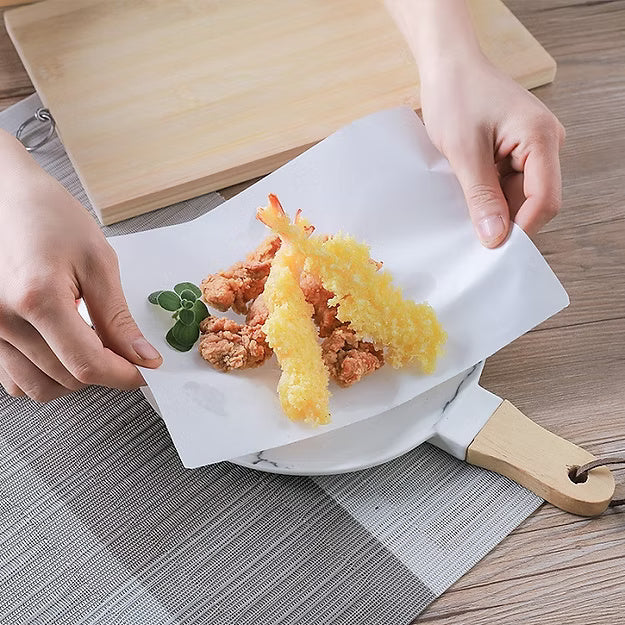 50 Pcs Oil-Absorbing Cooking Paper