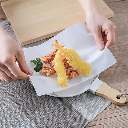 50 Pcs Oil-Absorbing Cooking Paper