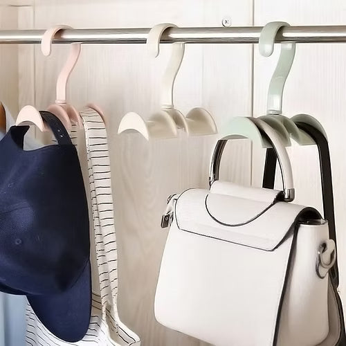Rotating Storage Rack Bag Hanger
