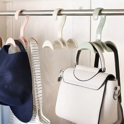 Rotating Storage Rack Bag Hanger