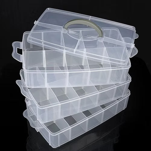 3 Layer 30 Grid Storage Box