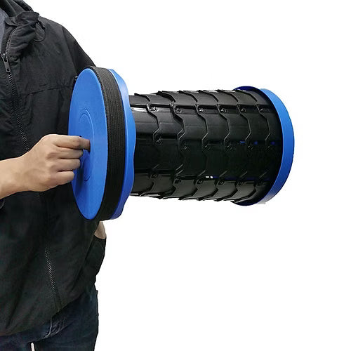 Foldable Travel Adjustable Stool ( Random Colour)