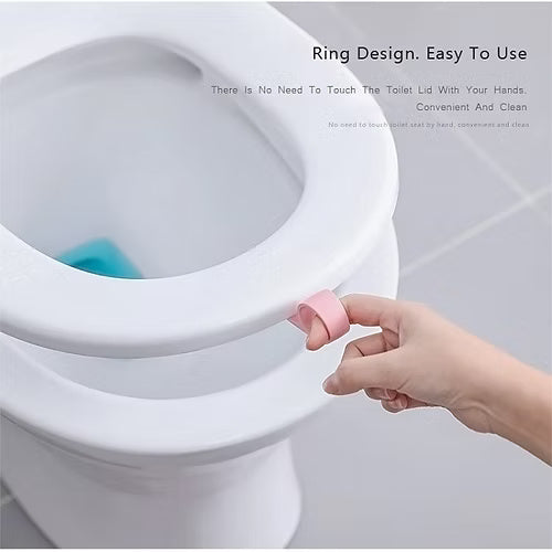 2 Pcs Bended Toilet Seat Lifter (Random)