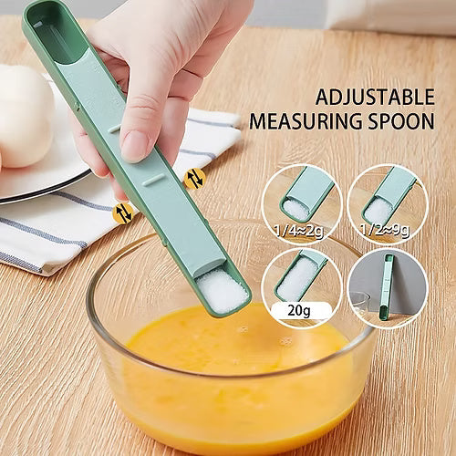 Double Head Measuring Scale With Spoon
