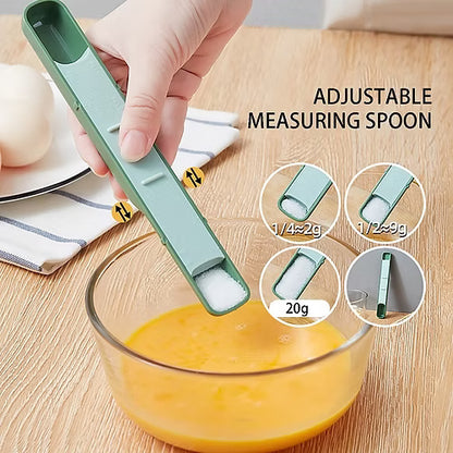 Double Head Measuring Scale With Spoon