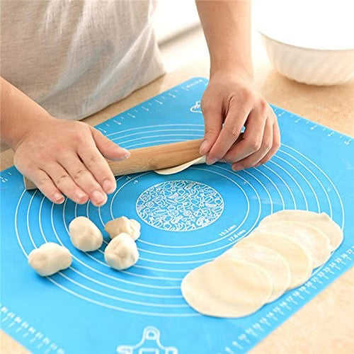 Silicone Baking Sheet And Fondant Rolling Mat (Random)