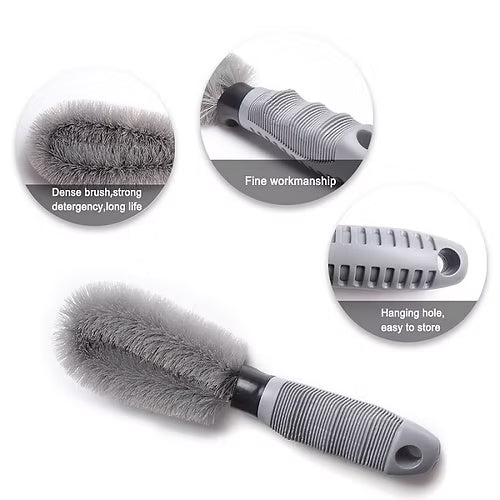 Tyre & Rim Cleaning Brush Set