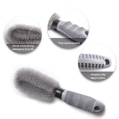Tyre & Rim Cleaning Brush Set