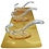 3 Hook Golden Sticker Plate