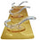 3 Hook Golden Sticker Plate