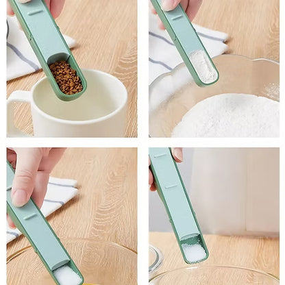 Double Head Measuring Scale With Spoon