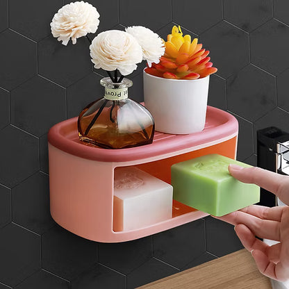 Bathroom Shelf Double Storage