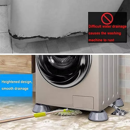 4 Pcs Anti Vibration Pad for Appliances(Medium)
