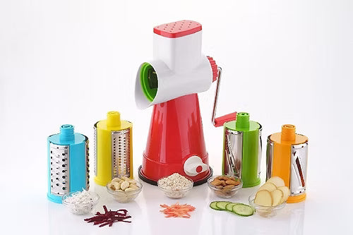 4 In One Rotary Drym Slicer Dicer Grater(Random)