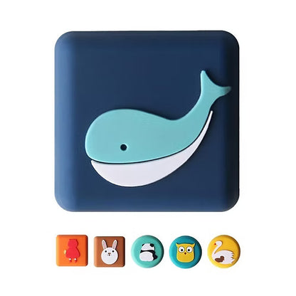 4 Pcs Animal Design Self Adhesive Doorstop