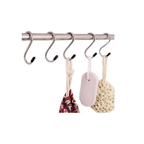 SS Heavy Duty Hanging Hooks - 5 Pc