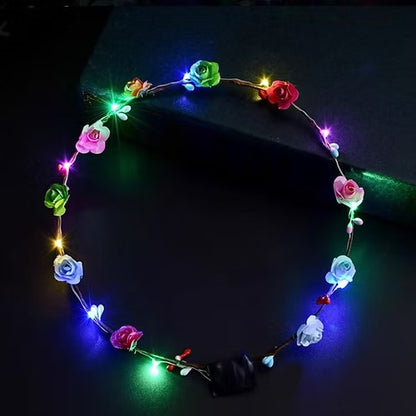 LED Tiara Small (Flowers)