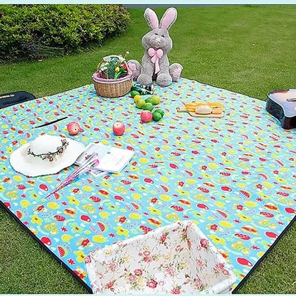 Heavy Quality Waterproof Picnic Mat 150 x 100 Cm (Random Prints)