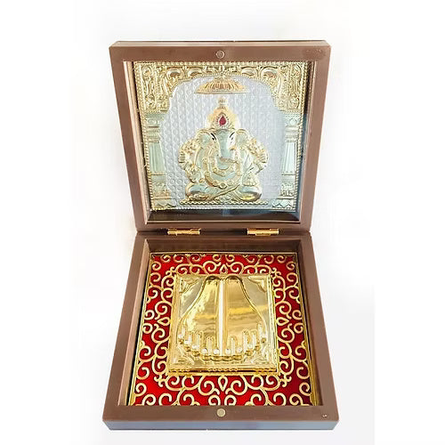 D Ganesh God Footprints Box