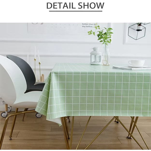 Waterproof PVC Dining Table Mat (Random Color)