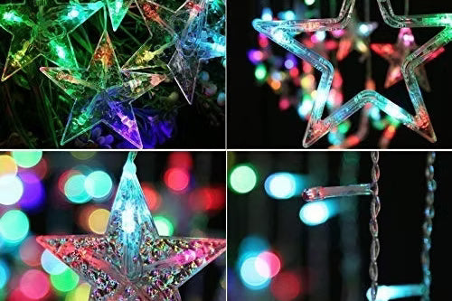 Big 6 Small Pixel String Star Light (Multicolour)6