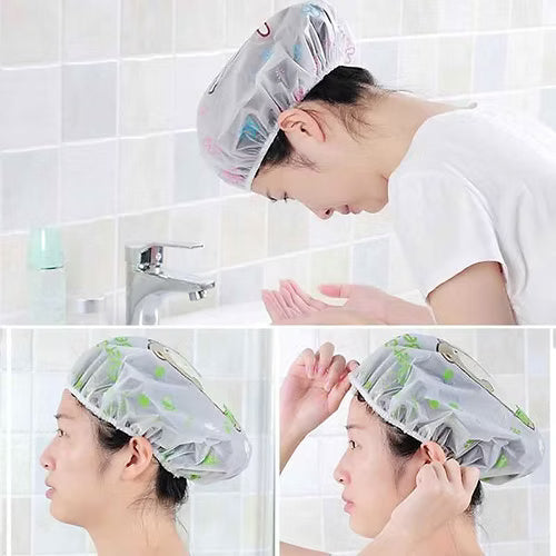 Shower Cap - Pack of 3 (Random Print)