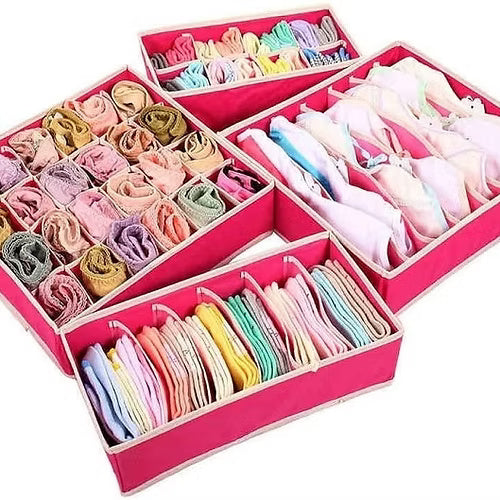 4 Pcs Storage Box