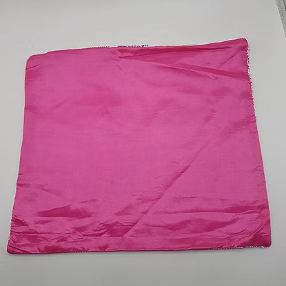 Pink Butterfly Print Colour Changing Pillow Cover