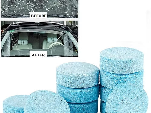 12 Pcs Glass Cleaning Tablet