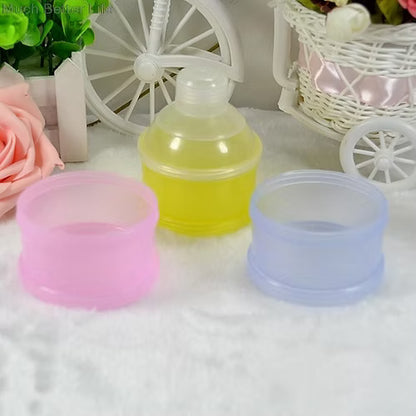 Colorful Portable Baby Milk Powder Container (Random)