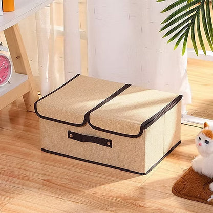 Two Lid Storage Box (Random Color)