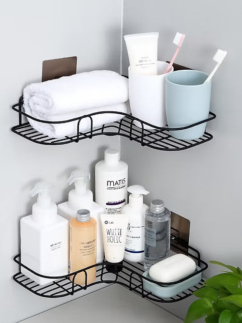 Metal Corner Rack (Black)