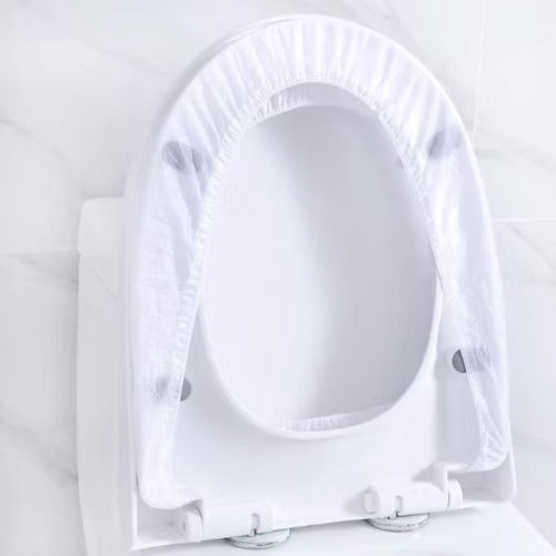 10 Pcs Disposable Non-woven Fabric Travel Toilet Seat Cover