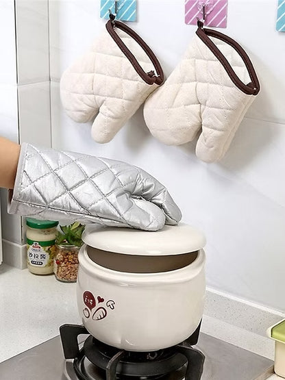 Oven Gloves With Pad