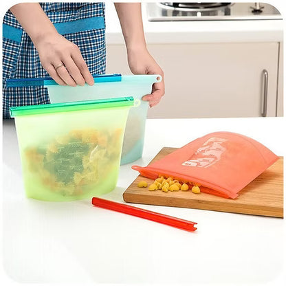 Silicone Fridge Bag (Random Color)