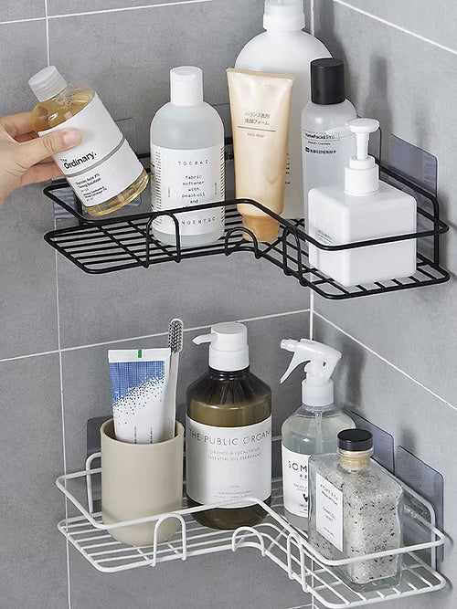 Metal Corner Rack (Black)